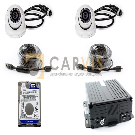 Комплект видеонаблюдения для карьерной техники - Онлайн