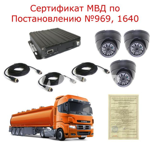 Комплект на 4 камеры NSCAR BN401 FullHD_SD (по 969)